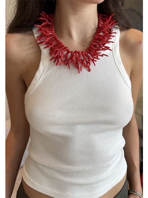 Collana coralli DIECI MINUTI | COLLANA51